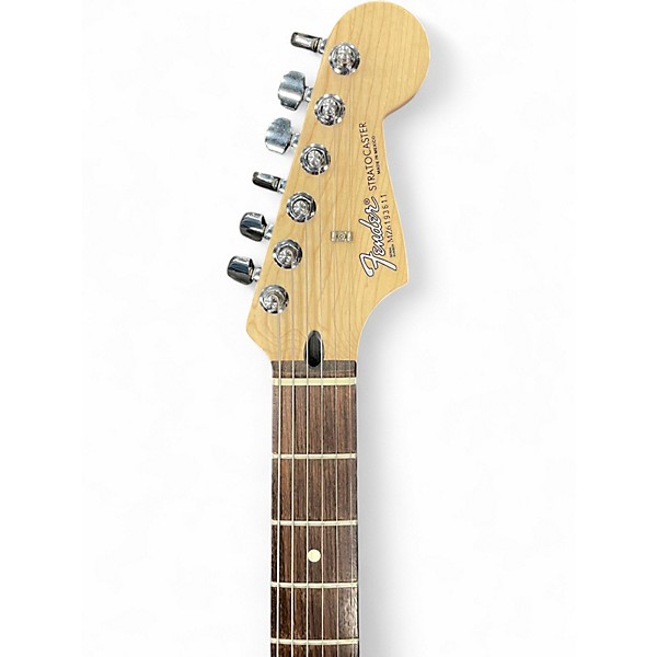 Used Fender Standard Stratocaster HSS Midnight Wine Solid Body Electric Guitar