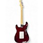 Used Fender Standard Stratocaster HSS Midnight Wine Solid Body Electric Guitar