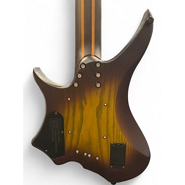 Used Goc Materia 2 Color Sunburst Solid Body Electric Guitar