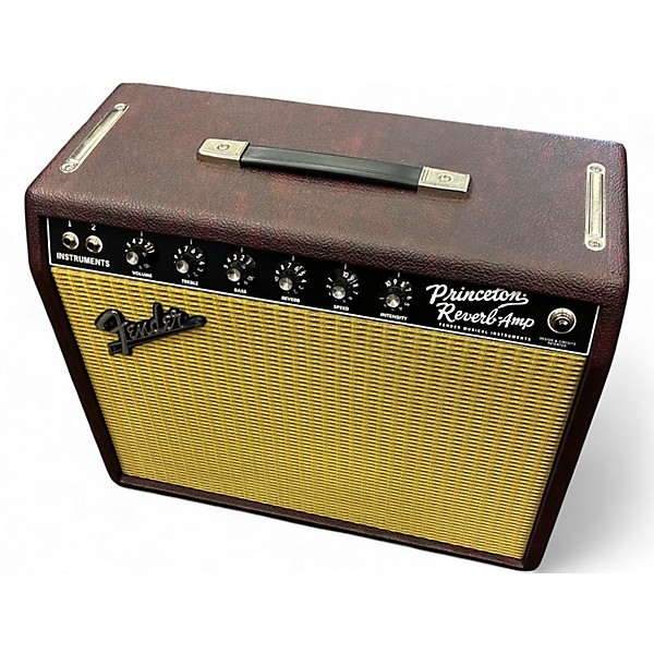Used Fender PRINCETON REVERB BORDEUX Tube Guitar Combo Amp