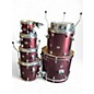 Used Ludwig 7 Piece ELEMENT EVOLUTION RED SPARKLE Drum Kit thumbnail