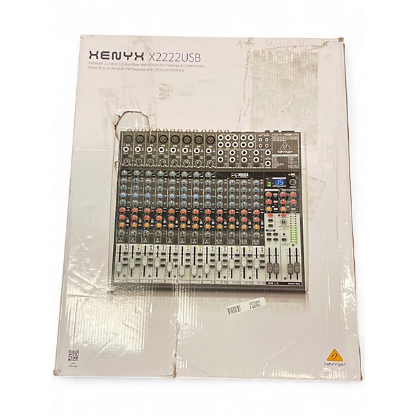 Used Behringer Xenyx X2222USB Unpowered Mixer