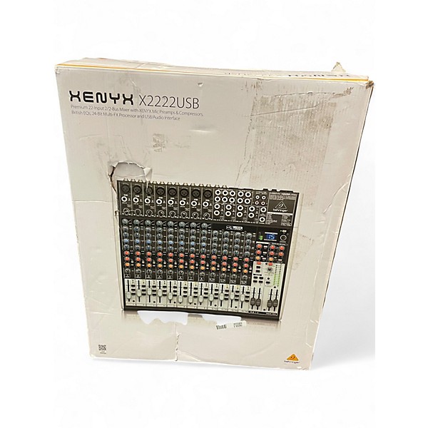 Used Behringer Xenyx X2222USB Unpowered Mixer