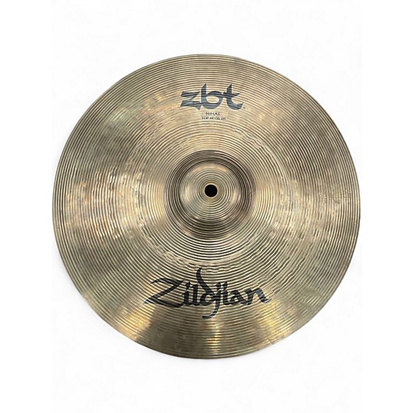 Used Zildjian 14in ZBT Hi Hat Pair Cymbal