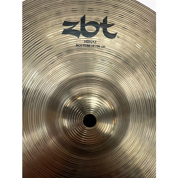 Used Zildjian 14in ZBT Hi Hat Pair Cymbal
