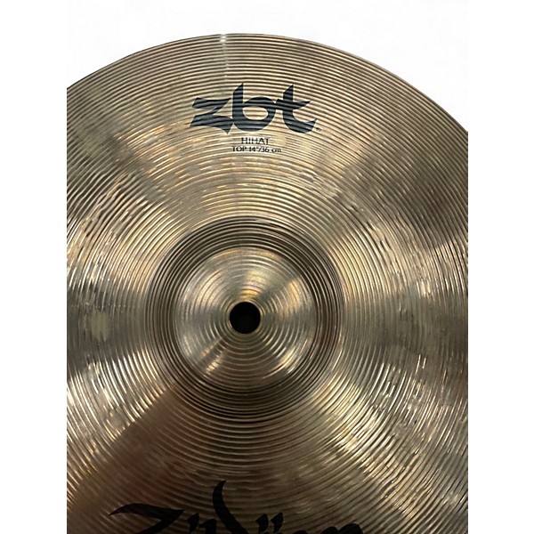 Used Zildjian 14in ZBT Hi Hat Pair Cymbal