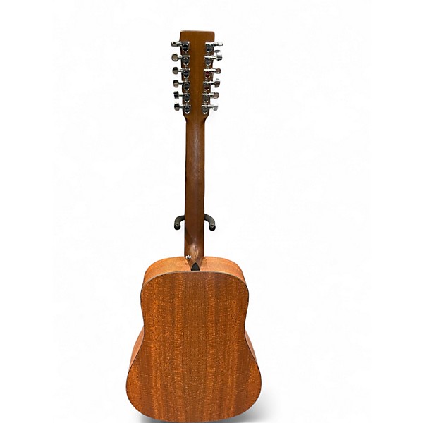 Used Martin DX2 Natural 12 String Acoustic Electric Guitar