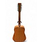 Used Martin DX2 Natural 12 String Acoustic Electric Guitar