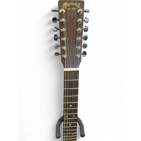 Used Martin DX2 Natural 12 String Acoustic Electric Guitar