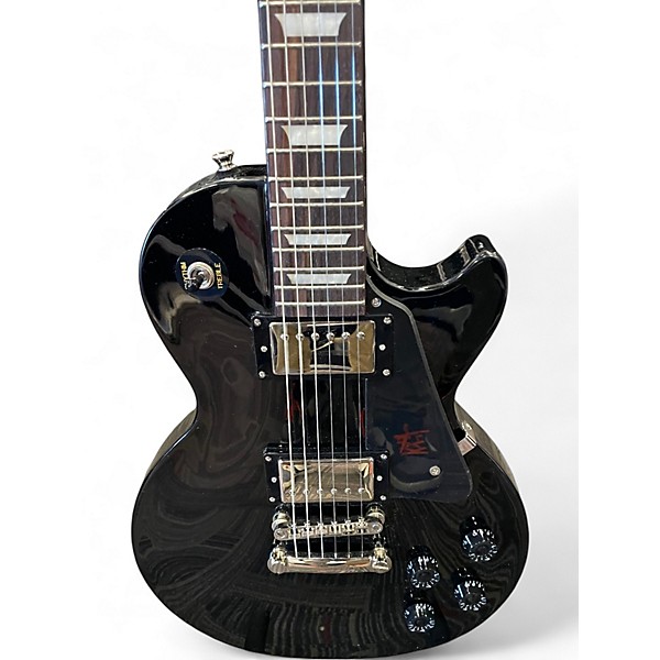 Used Epiphone Les Paul Studio Deluxe Black Solid Body Electric Guitar