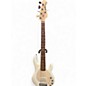 Used Ernie Ball Music Man Stingray 5 String Olympic White Electric Bass Guitar thumbnail