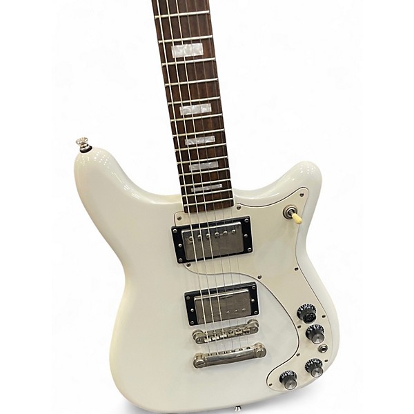 Used Epiphone Crestwood Antique Ivory Solid Body Electric Guitar