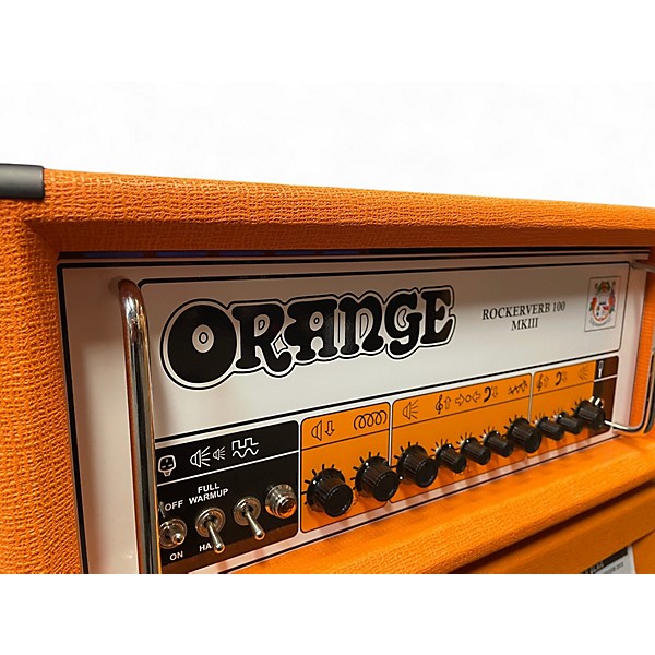 Used Orange Amplifiers Rockerverb 100H 100w mkiii Tube Guitar Amp Head