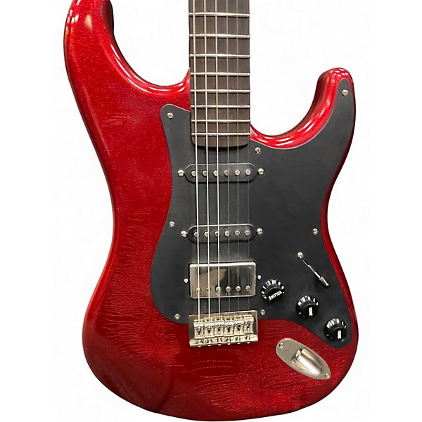 Used LsL Instruments saticoy custom hss red sparkle Solid Body Electric Guitar