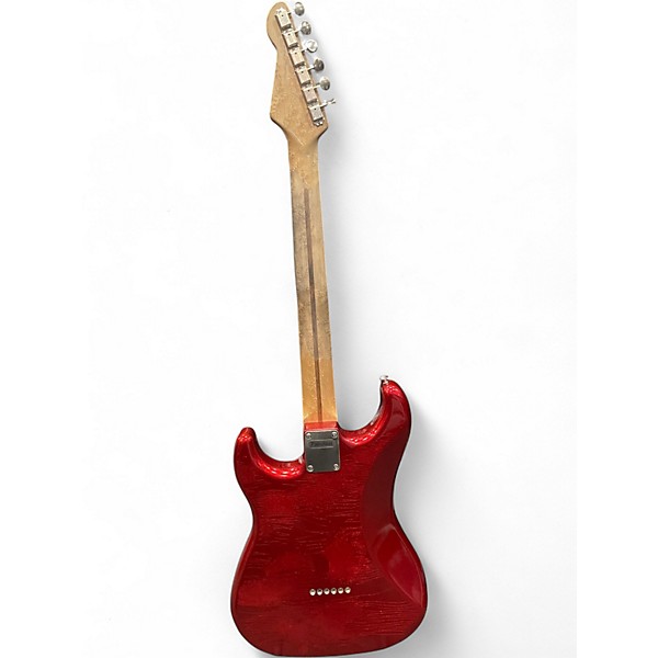 Used LsL Instruments saticoy custom hss red sparkle Solid Body Electric Guitar