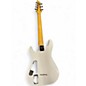 Used Schecter Guitar Research Demon 7 String White Solid Body Electric Guitar