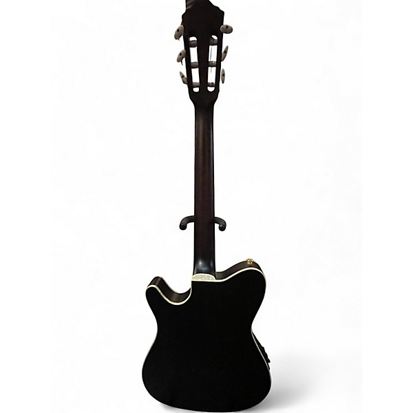 Used Ibanez TOD10N-TKF Black Acoustic Electric Guitar