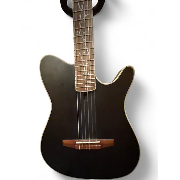 Used Ibanez TOD10N-TKF Black Acoustic Electric Guitar