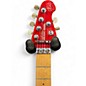Vintage 1991 Ernie Ball Music Man Evh Red Trans Solid Body Electric Guitar