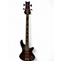 Used Schecter Guitar Research Stiletto Extreme 4 String Crimson Red Burst Electric Bass Guitar thumbnail