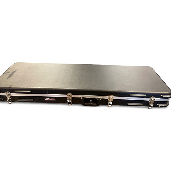 Used Schecter Guitar Research Stiletto Extreme 4 String Crimson Red Burst Electric Bass Guitar