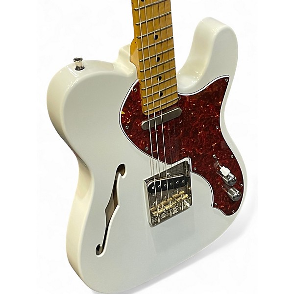 Used O'dell THNLINE 1969 TELECASTER Arctic White Hollow Body Electric Guitar