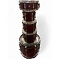 Used Yamaha 5 Piece Stage Custom Plum Drum Kit