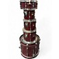 Used Yamaha 5 Piece Stage Custom Plum Drum Kit