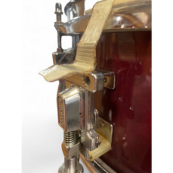 Used Yamaha 5 Piece Stage Custom Plum Drum Kit