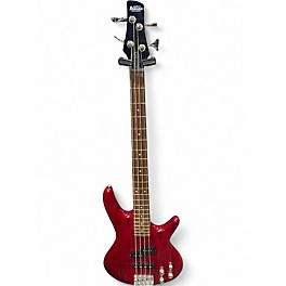 Used Ibanez GSR200 Crimson Burst Electric Bass Guitar
