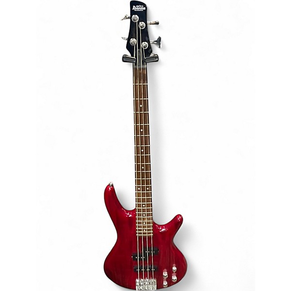Used Ibanez GSR200 Crimson Burst Electric Bass Guitar