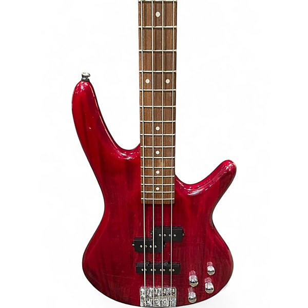 Used Ibanez GSR200 Crimson Burst Electric Bass Guitar