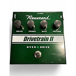 Used Reverend Drivetrain II Overdrive Effect Pedal