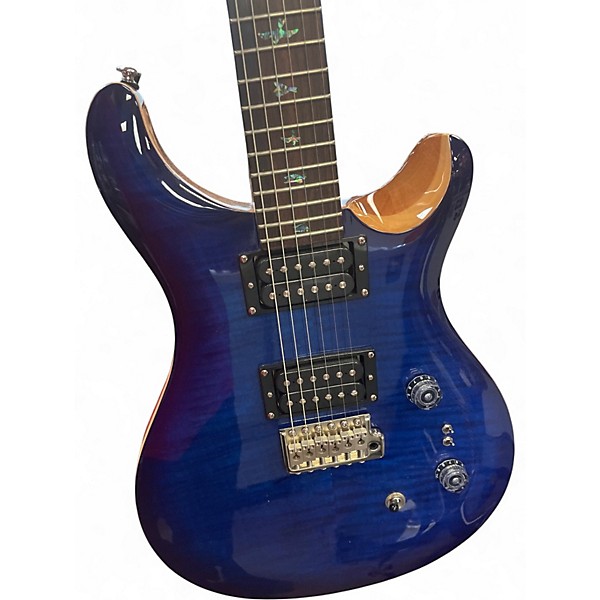 Used PRS 35th Anniversary Custom 24 Blue Solid Body Electric Guitar