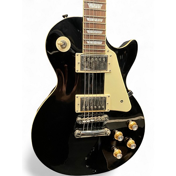 Used 2021 Epiphone Les Paul Standard '60s Ebony Solid Body Electric Guitar