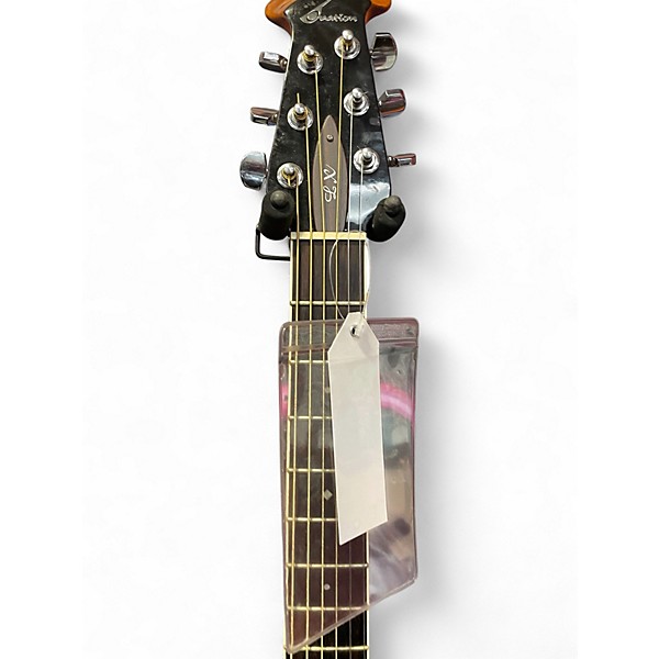 Used Ovation 1771LX Black Acoustic Electric Guitar