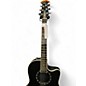Used Ovation 1771LX Black Acoustic Electric Guitar