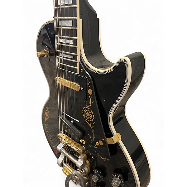 Used Gibson Custom Tele Paul Black Solid Body Electric Guitar