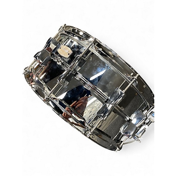 Used Yamaha 14X6.5 Stage Custom Steel Chrome Drum