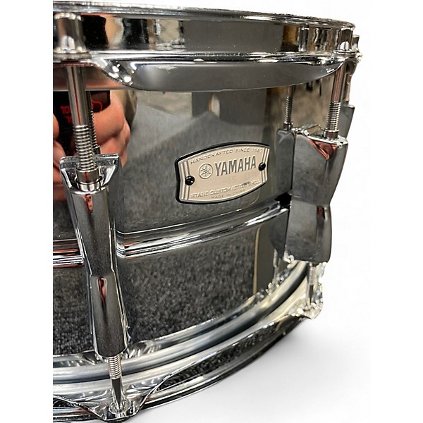 Used Yamaha 14X6.5 Stage Custom Steel Chrome Drum