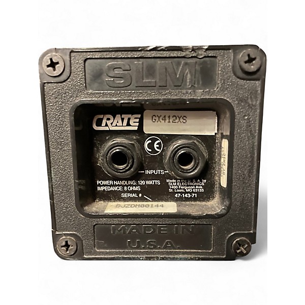 Used Crate GX412XS 4X12 Guitar Cabinet