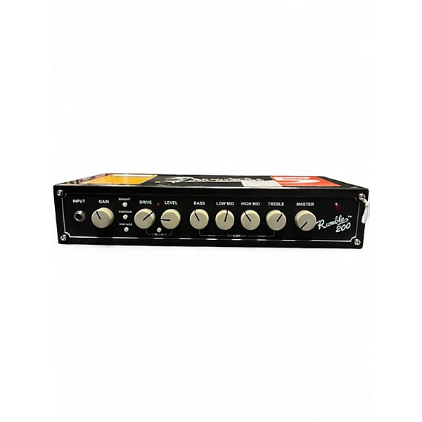 Used Fender Rumble 200 Bass Amp Head