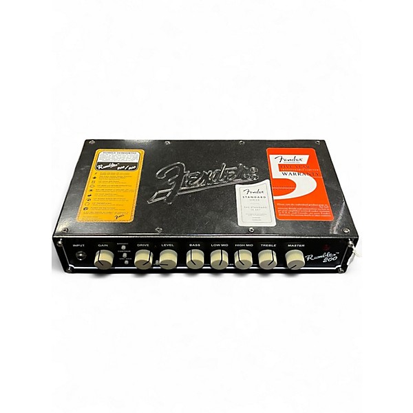 Used Fender Rumble 200 Bass Amp Head