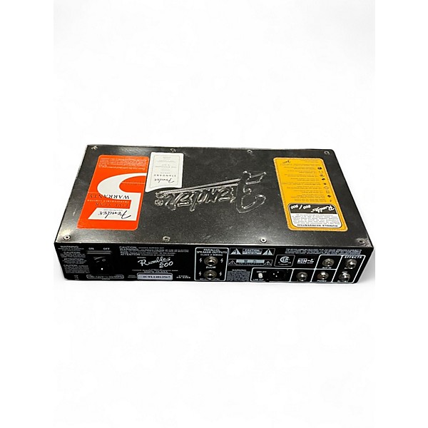 Used Fender Rumble 200 Bass Amp Head