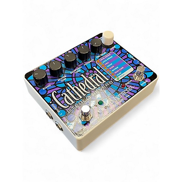 Used Electro-Harmonix Cathedral Stereo Reverb Effect Pedal