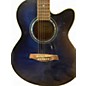 Used Ibanez AEL20E Blue Burst Acoustic Electric Guitar thumbnail