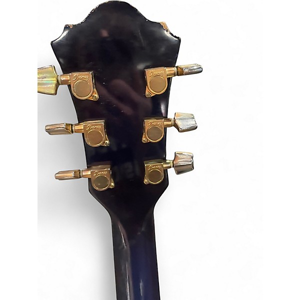 Used Ibanez AEL20E Blue Burst Acoustic Electric Guitar