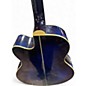 Used Ibanez AEL20E Blue Burst Acoustic Electric Guitar