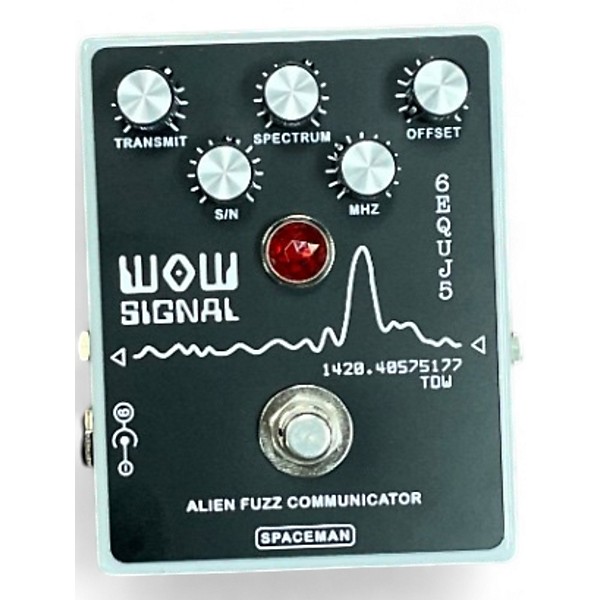 Used Spaceman Effects WOW Signal Alien Fuzz Communicator Effect Pedal