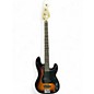 Used Squier Affinity Precision Bass 3 Color Sunburst Electric Bass Guitar thumbnail